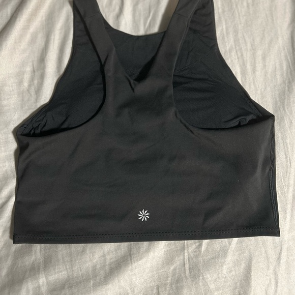 Athleta Conscious Crop Black Tank Size S - Picture 3 of 5
